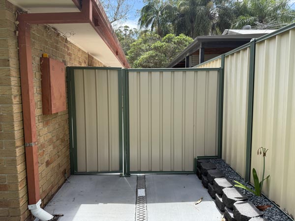 Side access after