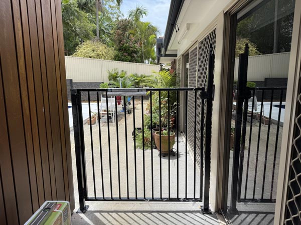 Side access after